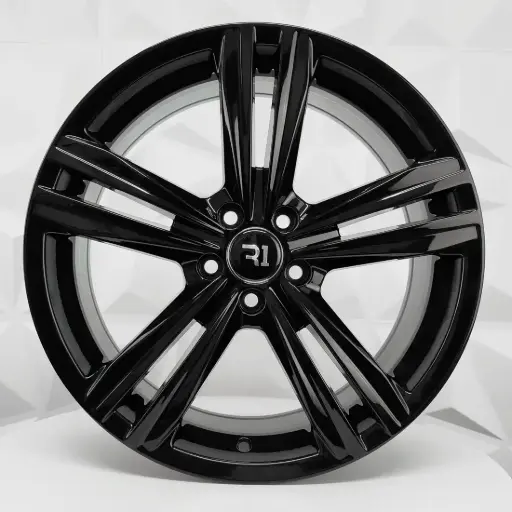 [174760] RIN 17X7 4-100 R1 SPORT QC2001 BLACK ET35 CB73.1