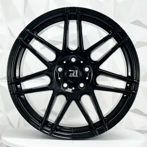 [191205F] RIN 19X9 5-120 R1 SPORT 9528 GLOSS BLACK ET15 CB74.1